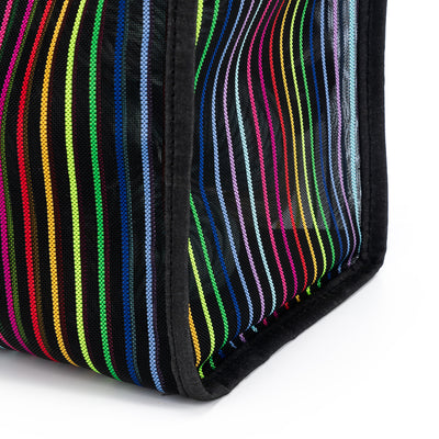 Rainbow Maker's Mesh Tote | Black