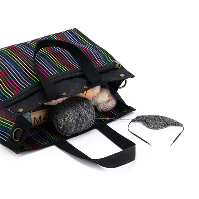 Rainbow Maker's Mesh Tote | Black