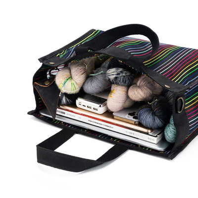Rainbow Maker's Mesh Tote | Black