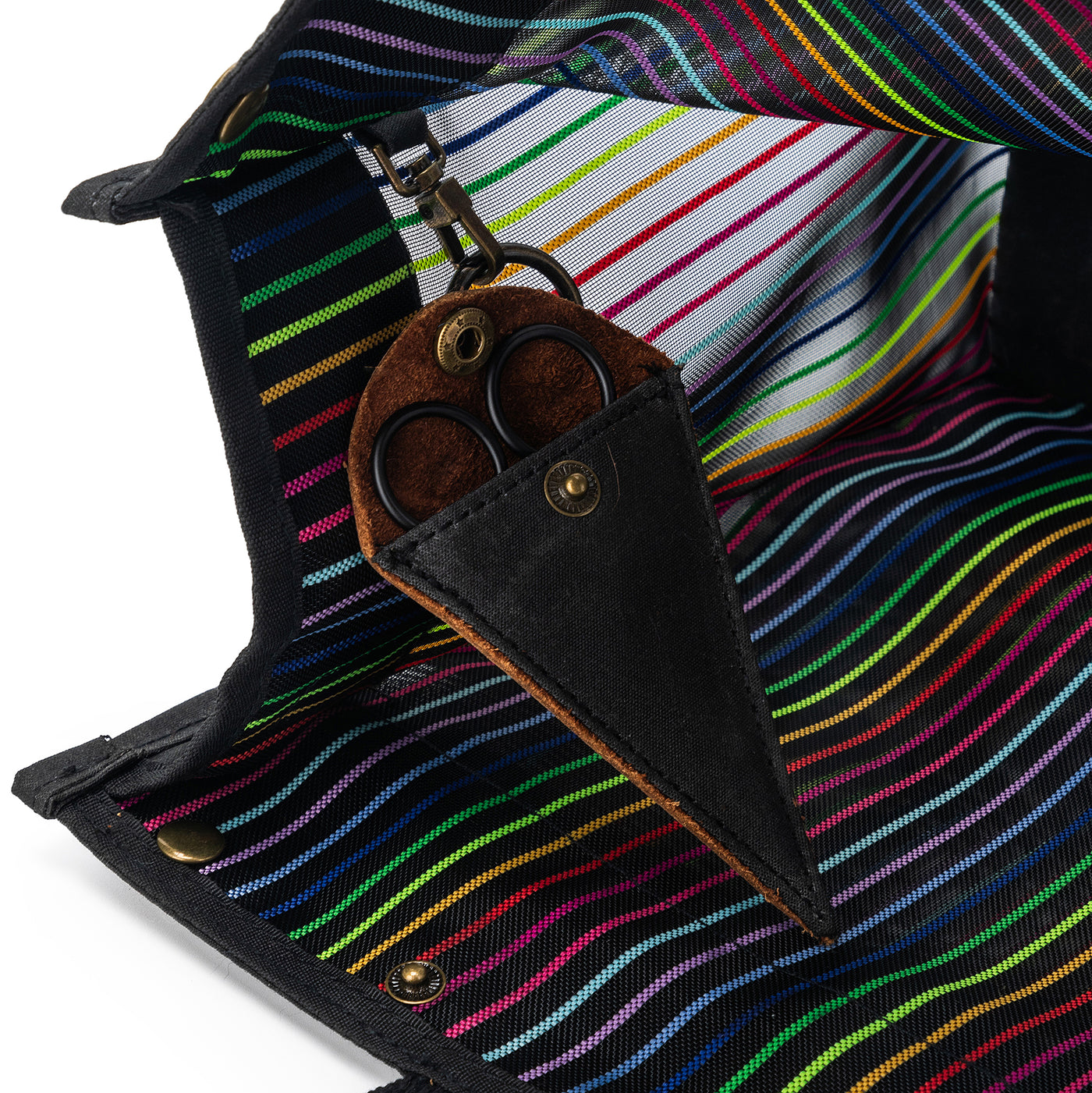 Rainbow Maker's Mesh Tote | Black