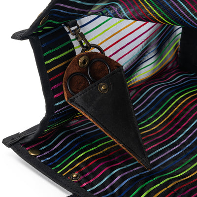 Rainbow Maker's Mesh Tote | Black