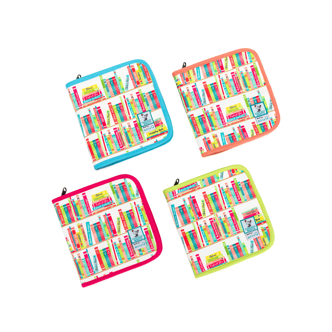 Chicken Boots x della Q Interchangeable Needle Case | Linen Library