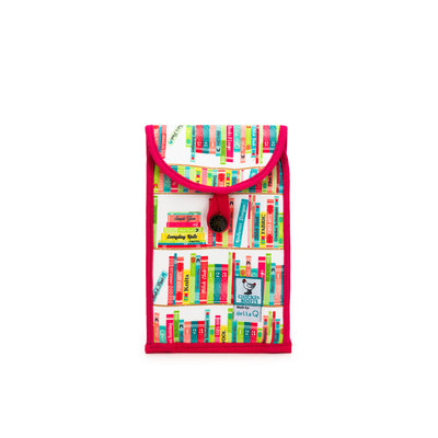 Chicken Boots x della Q Accordion Circular Needle Pouch | Linen Library