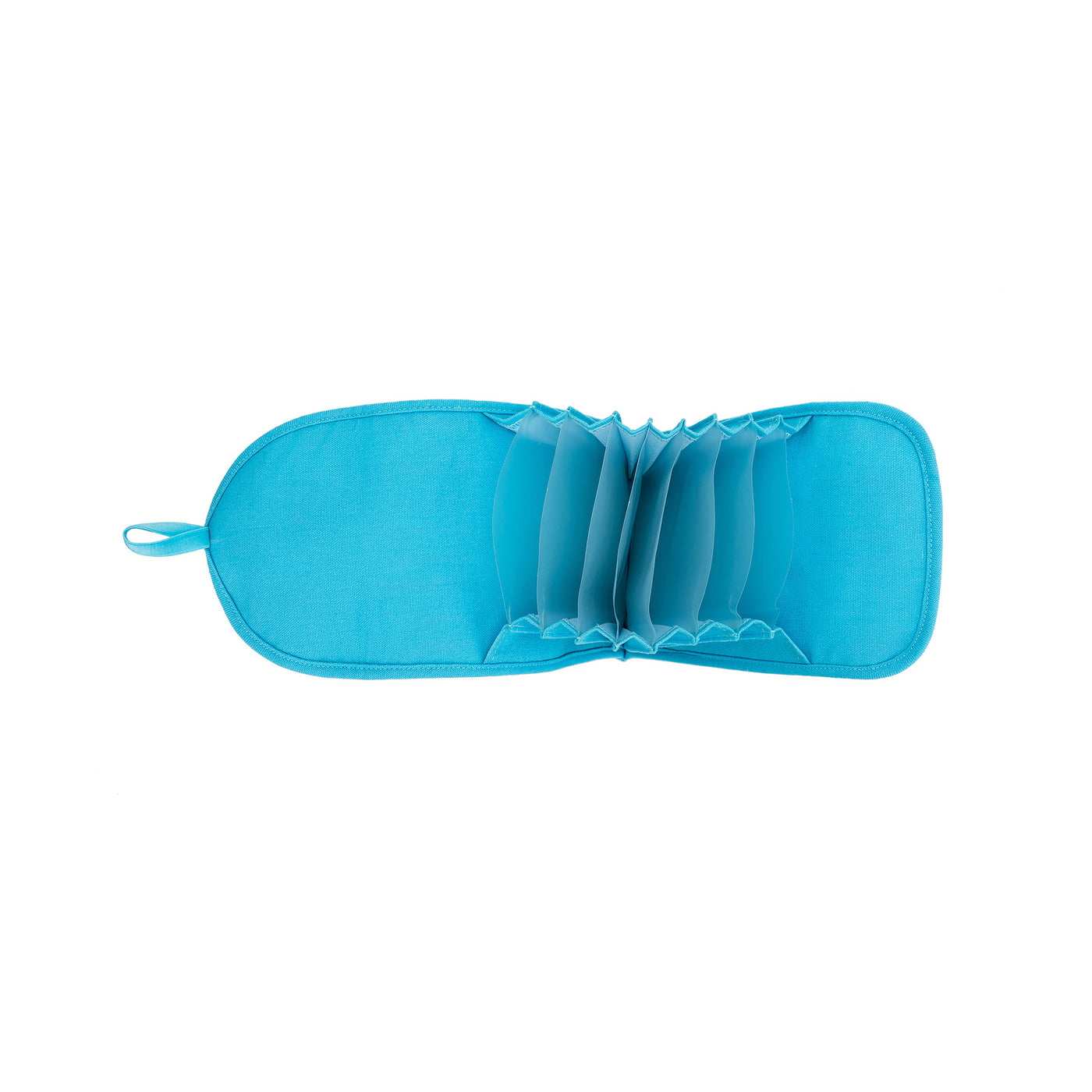 Chicken Boots x della Q Accordion Circular Needle Pouch | Linen Library