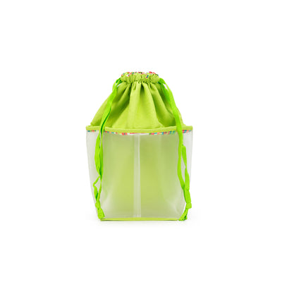 Chicken Boots x della Q Double Double Project Bag | Linen Library