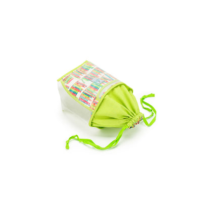 Chicken Boots x della Q Double Double Project Bag | Linen Library