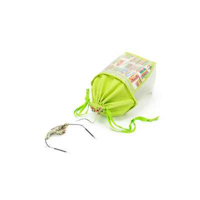 Chicken Boots x della Q Double Double Project Bag | Linen Library