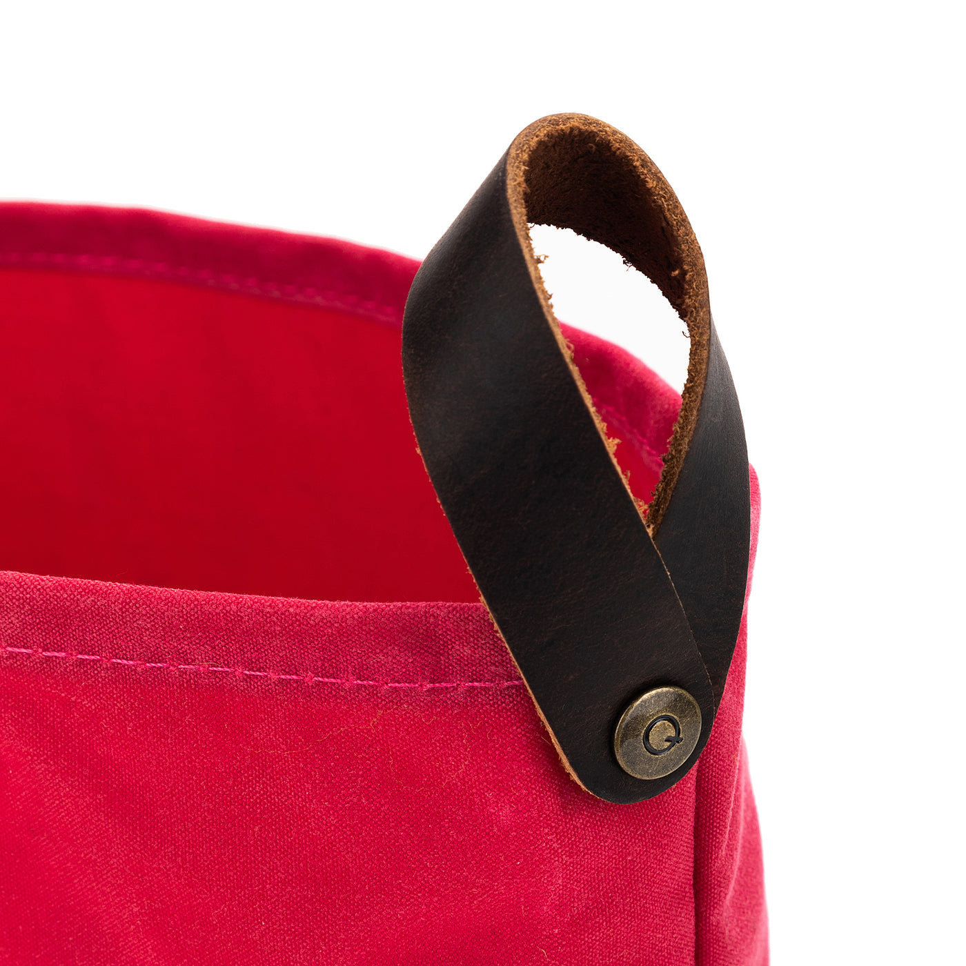 Maker's Canvas Knit Sacks (Set of 2) | Vivid Rose