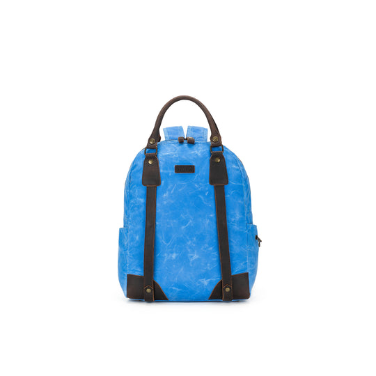 Maker's Canvas Backpack | Azure | dellaQ.com – della Q Retail