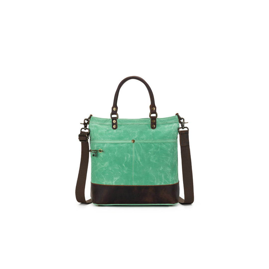 Maker's Canvas Tote | Jade | dellaQ.com – della Q Retail