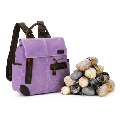 Maker's Midi Backpack | Violet | dellaQ.com – della Q Retail