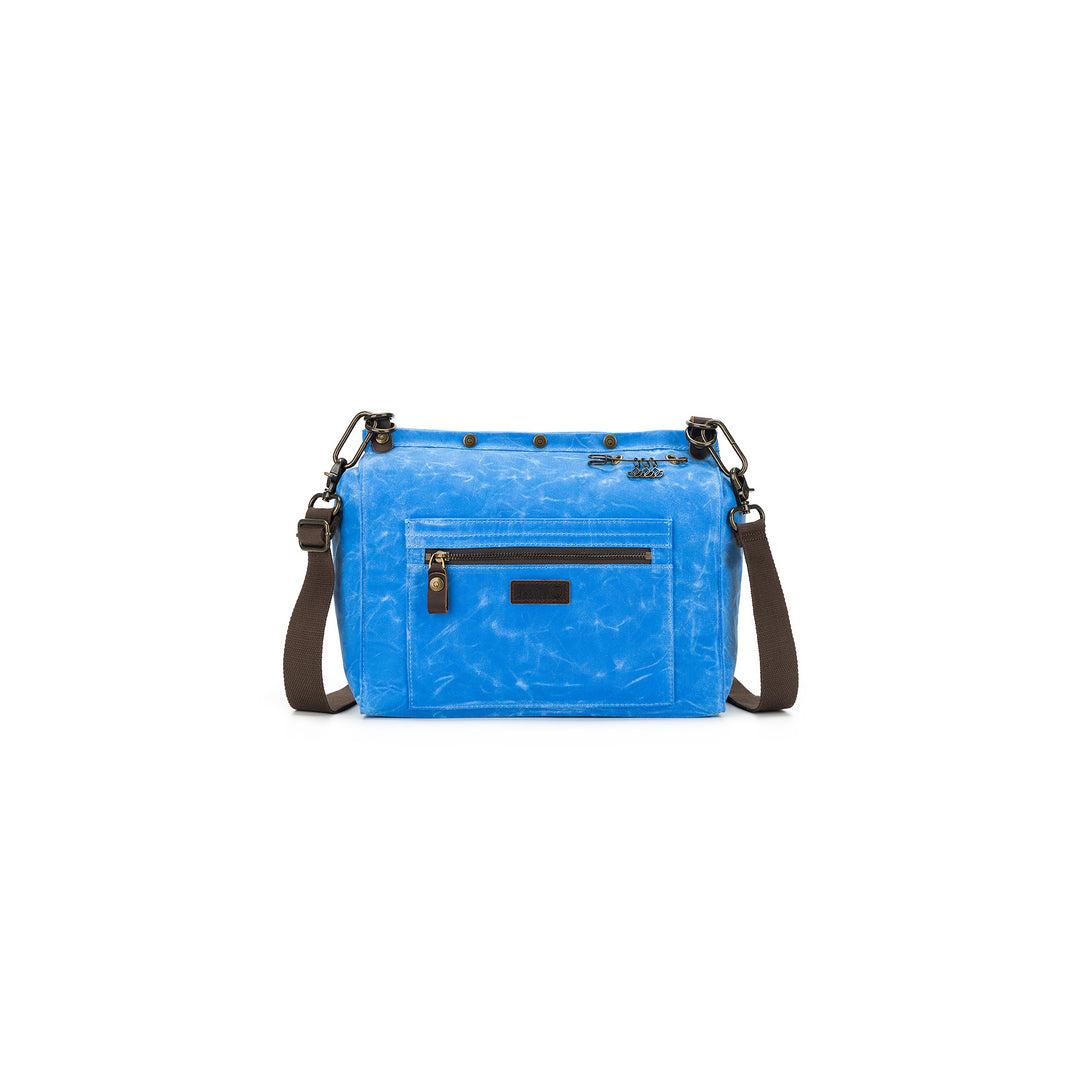 Maker's Canvas Rucksack | Azure | dellaQ.com – della Q Retail