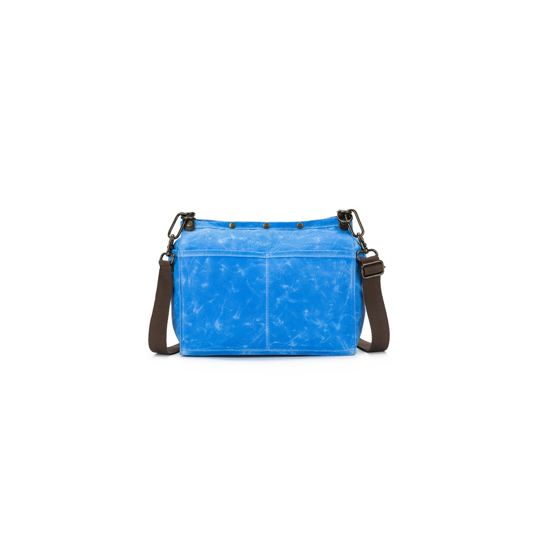 Maker's Canvas Rucksack | Azure | dellaQ.com – della Q Retail