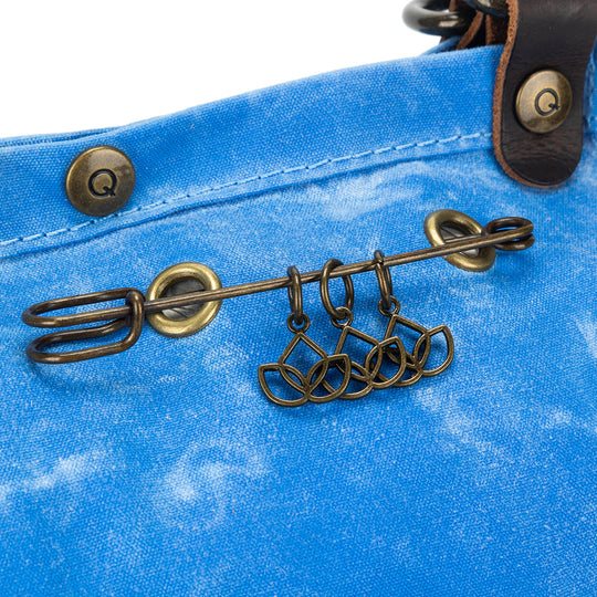 Maker's Canvas Rucksack | Azure | dellaQ.com – della Q Retail