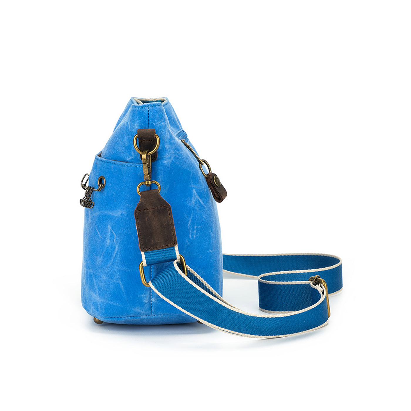 Maker's Canvas Daily Mini Bag | Azure | dellaQ.com – della Q Retail