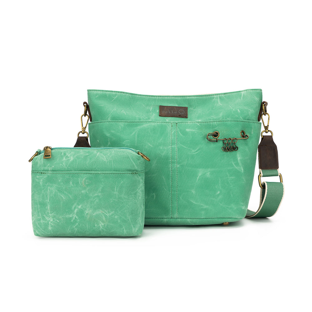 Maker's Canvas Daily Mini Bag | Jade | dellaQ.com – della Q Retail