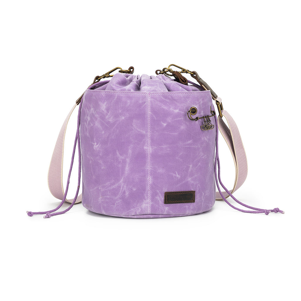 Maker's Canvas Bucket Bag | Violet| dellaQ.com – della Q Retail