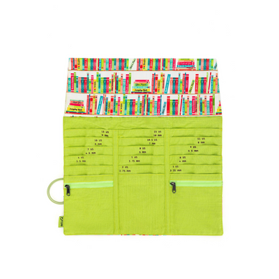 Tri-Fold Circular Needle Case | Linen Library