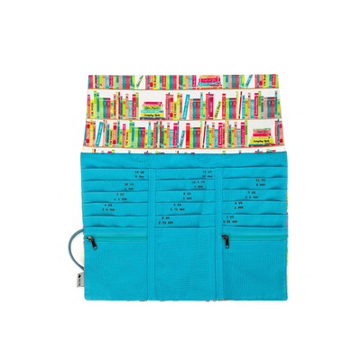 Tri-Fold Circular Needle Case | Linen Library