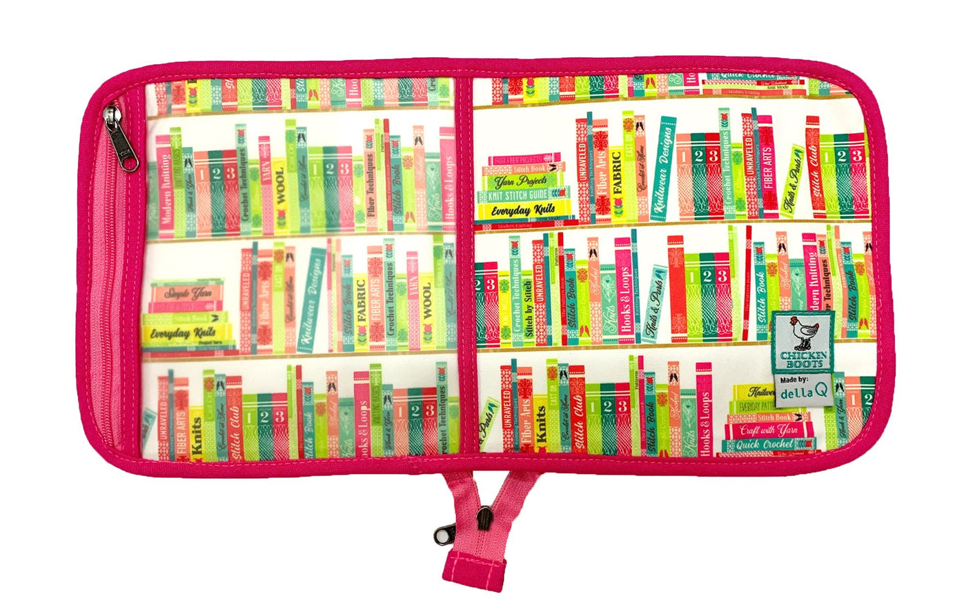 Chicken Boots x della Q Interchangeable Needle Case | Linen Library