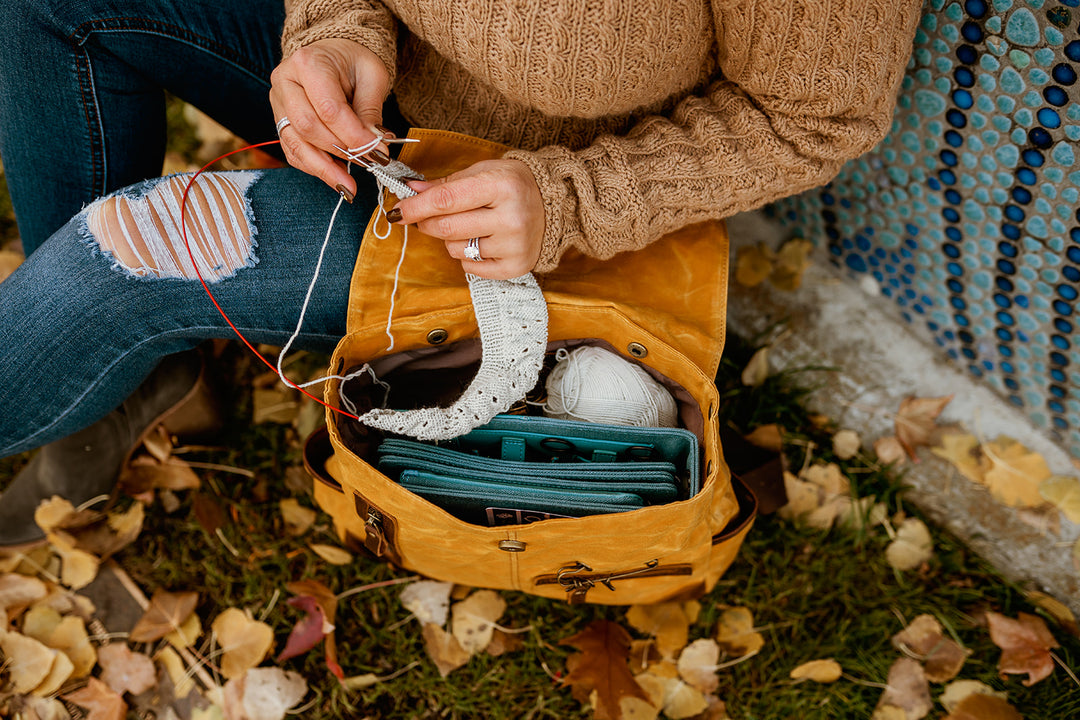 Maker's Midi Backpack | Mustard | dellaQ.com – della Q Retail