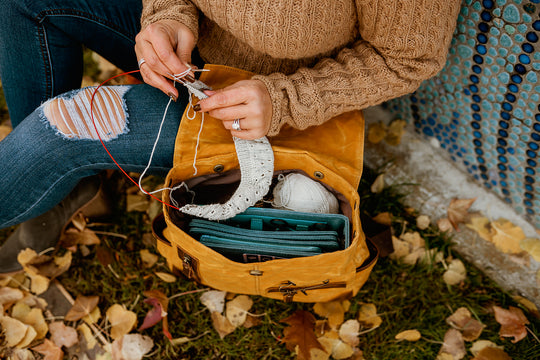 Maker's Midi Backpack | Mustard | dellaQ.com – della Q Retail