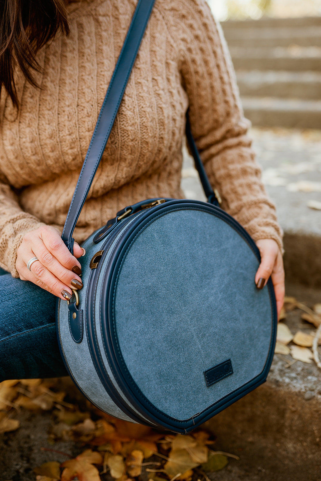 Maker's Hat Box | Indigo