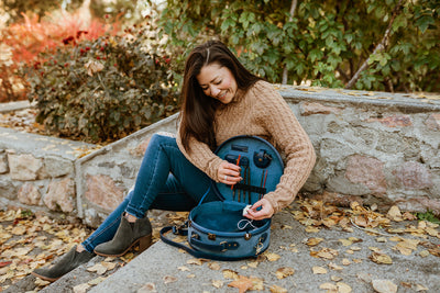 Maker's Hat Box | Indigo