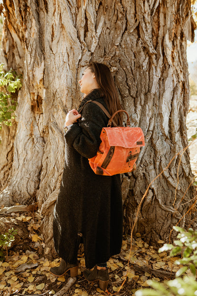 Maker's Midi Backpack | Red