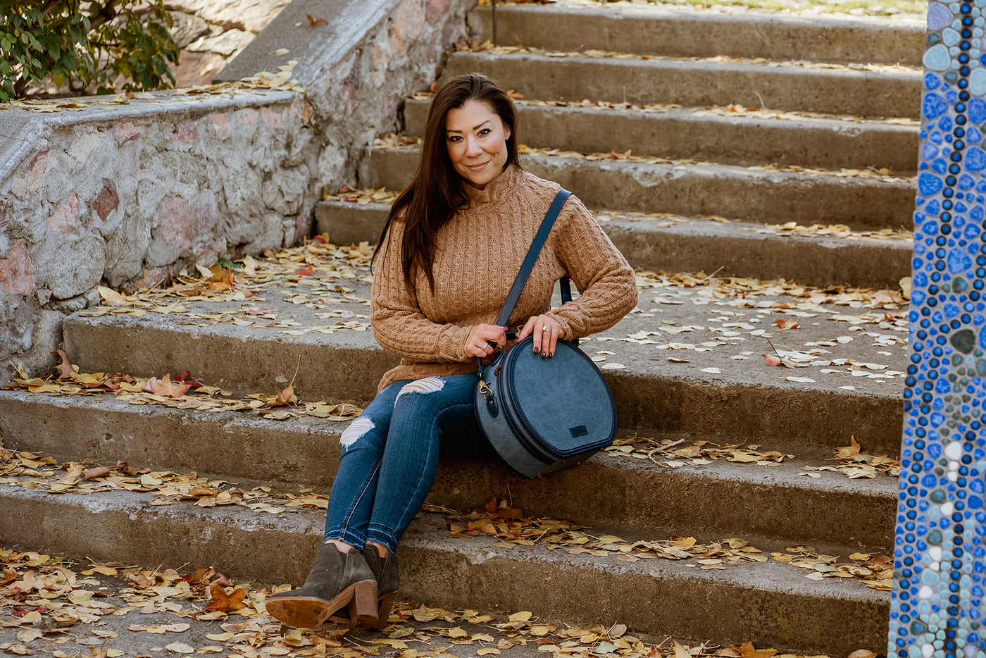 Maker's Hat Box | Indigo