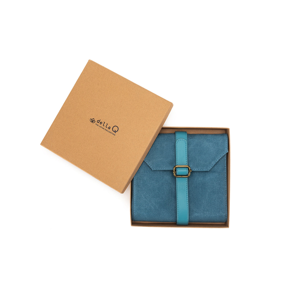 SALE | Maker's Canvas Needle Case | Teal – della Q Retail