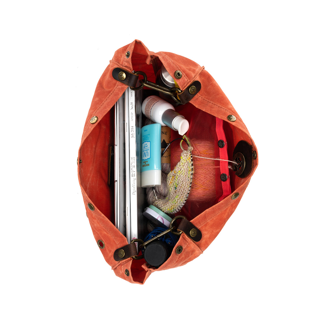 Maker's Canvas Rucksack | Orange – della Q Retail