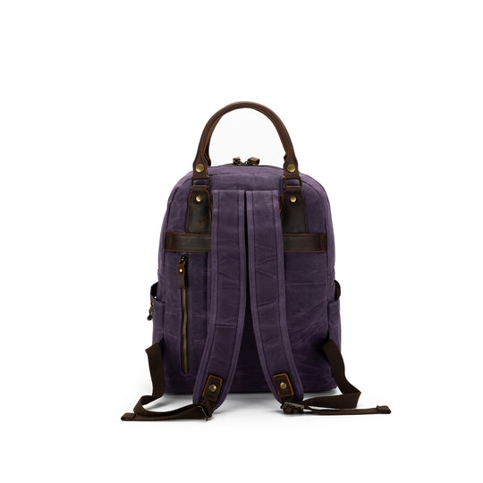 NEW! BDG Canvas Purple Large Backpack BDG Canvas Backpack in a purple colorway, a product of Urban  main image 3