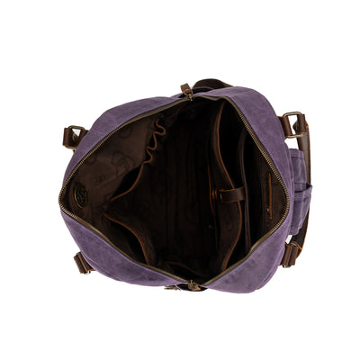 Maker's Canvas Backpack | Purple