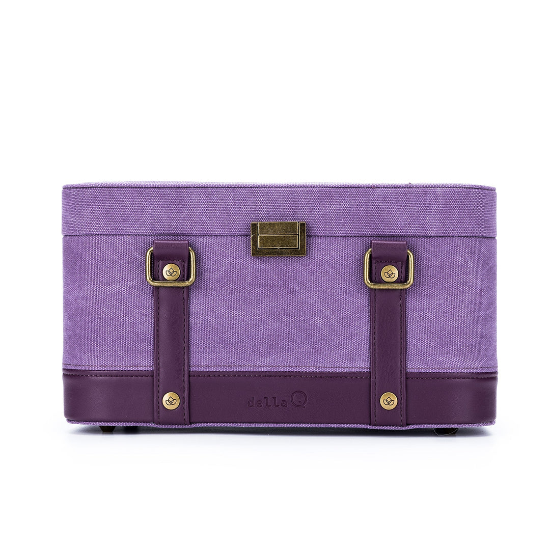 Maker's Train Case | Plum – della Q Retail